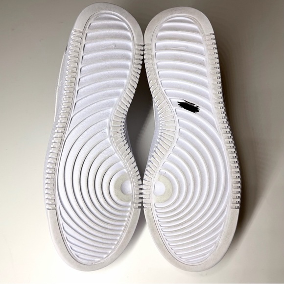 Nike Women’s Court Vision Alta LTR White Platform Sneakers Size - 10 - Picture 9 of 9